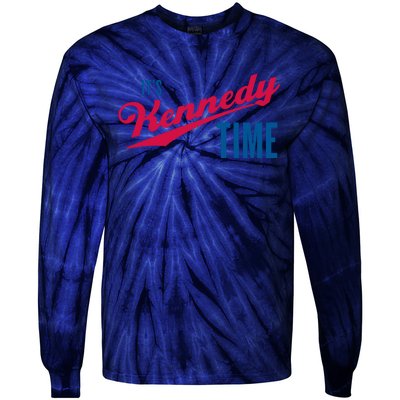 Its Kennedy Time RFK Jr. Tie-Dye Long Sleeve Shirt