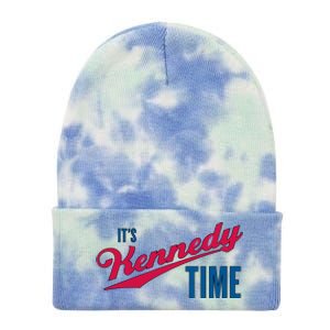 Its Kennedy Time RFK Jr. Tie Dye 12in Knit Beanie