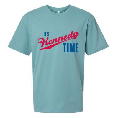 Its Kennedy Time RFK Jr. Sueded Cloud Jersey T-Shirt