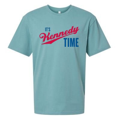 Its Kennedy Time RFK Jr. Sueded Cloud Jersey T-Shirt