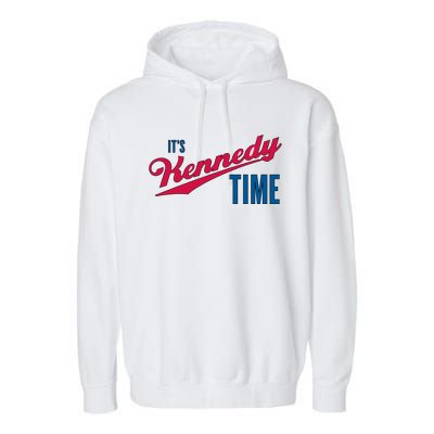 Its Kennedy Time RFK Jr. Garment-Dyed Fleece Hoodie