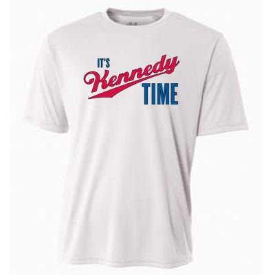 Its Kennedy Time RFK Jr. Cooling Performance Crew T-Shirt