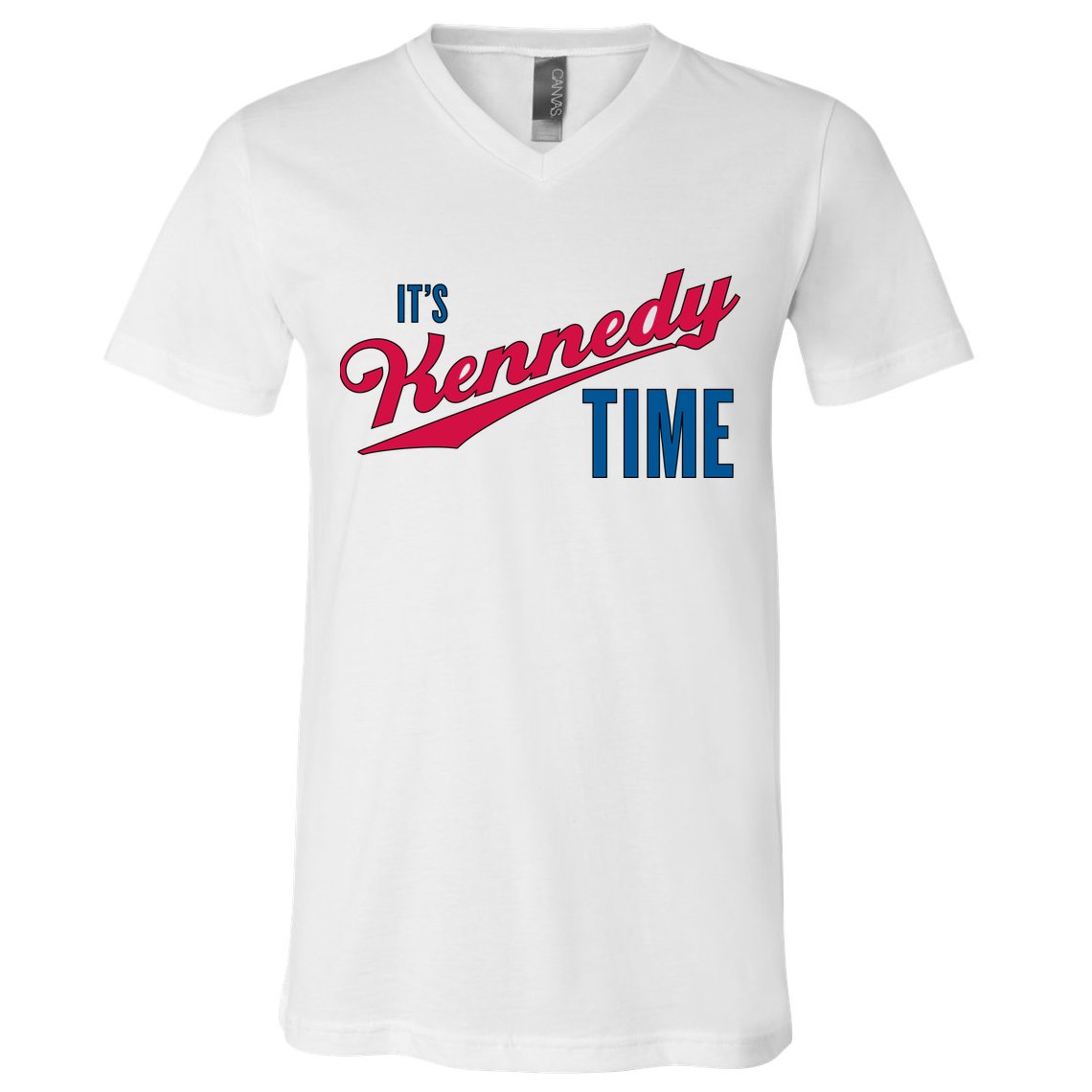 Its Kennedy Time RFK Jr. V-Neck T-Shirt