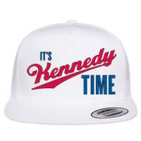 Its Kennedy Time RFK Jr. Flat Bill Trucker Hat