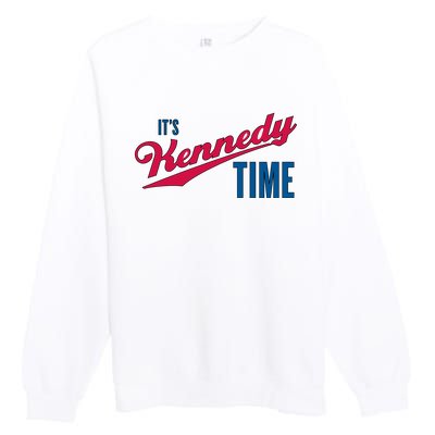 Its Kennedy Time RFK Jr. Premium Crewneck Sweatshirt