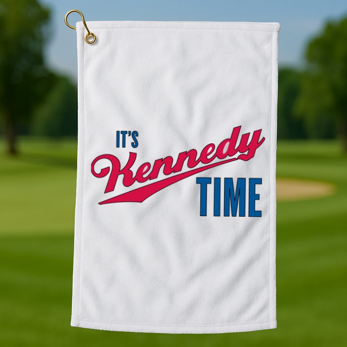 Its Kennedy Time RFK Jr. Golf Towel