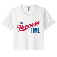 Its Kennedy Time RFK Jr. Women's Crop Top Tee