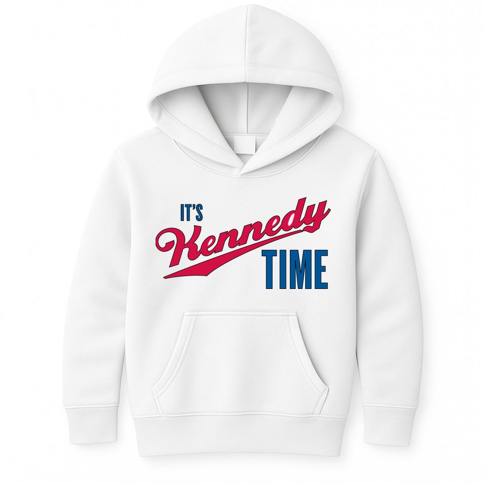 Its Kennedy Time RFK Jr. Kids Hoodie