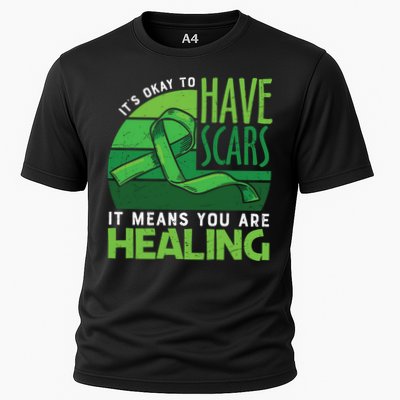It's Kay To Have Scars It Means You Are Healing Mental Health Awareness Performance Shirt
