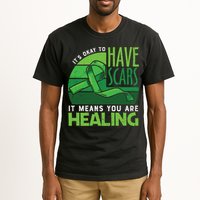 It's Kay To Have Scars It Means You Are Healing Mental Health Awareness Tall T-Shirt