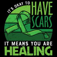 It's Kay To Have Scars It Means You Are Healing Mental Health Awareness 16 in Basic Backpack