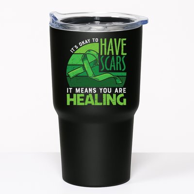 It's Kay To Have Scars It Means You Are Healing Mental Health Awareness Tumbler