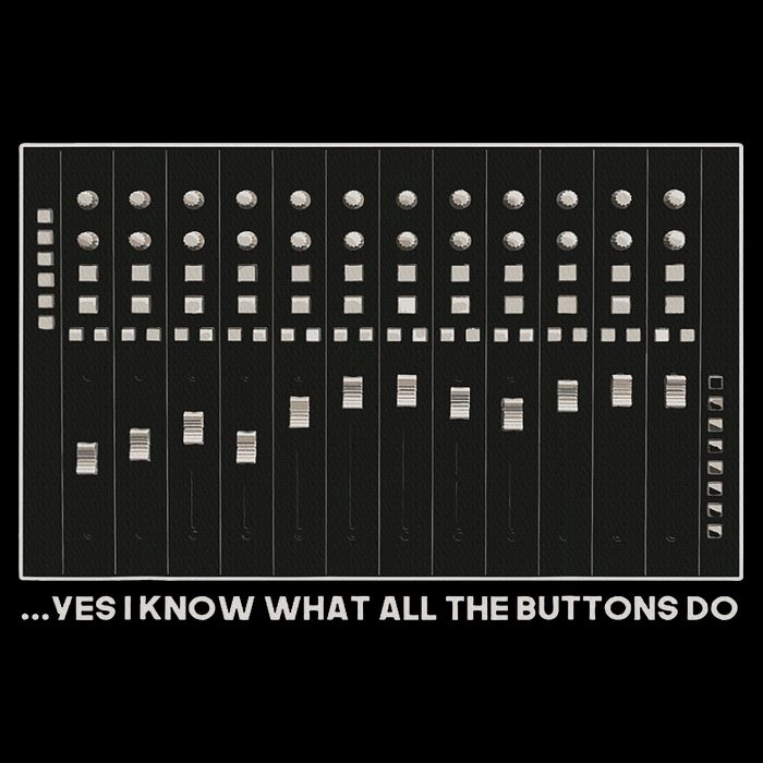 I Know What All The Buttons Do Audio Sound Engineer 16 in Basic Backpack