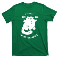 I Know What I'm Doing Funny Cat T-Shirt