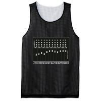 I Know What All The Buttons Do Audio Sound Engineer Mesh Reversible Basketball Jersey Tank
