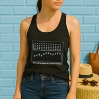 I Know What All The Buttons Do Audio Sound Engineer Womens Tank Top