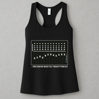 I Know What All The Buttons Do Audio Sound Engineer Womens Tank Top