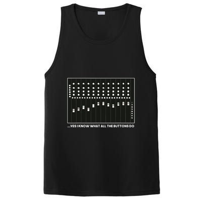 I Know What All The Buttons Do Audio Sound Engineer PosiCharge Competitor Tank
