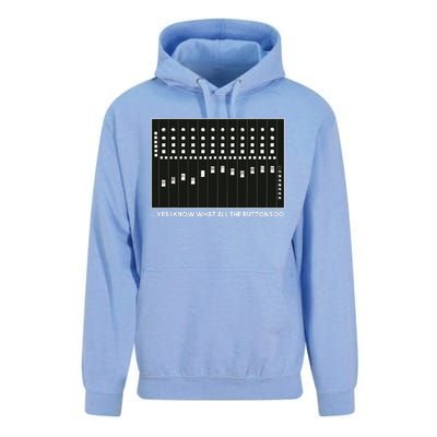 I Know What All The Buttons Do Audio Sound Engineer Unisex Surf Hoodie