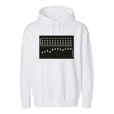 I Know What All The Buttons Do Audio Sound Engineer Garment-Dyed Fleece Hoodie