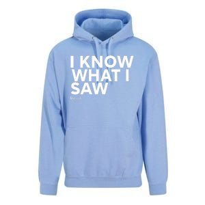 I Know What I Saw Unisex Surf Hoodie