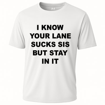 I Know Your Lane Sucks Sis But Stay In It Hoesmad Performance Shirt