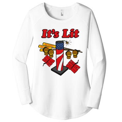 ItS Lit 2024 Women's Perfect Tri Tunic Long Sleeve Shirt