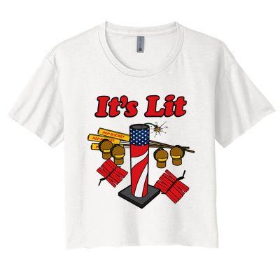 ItS Lit 2024 Women's Crop Top Tee