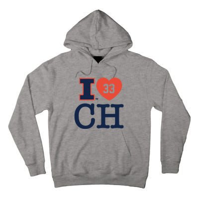 I Love 33 Ch Coleman Hawkin Tall Hoodie