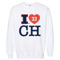 I Love 33 Ch Coleman Hawkin Garment-Dyed Sweatshirt