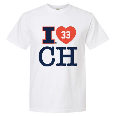 I Love 33 Ch Coleman Hawkin Garment-Dyed Heavyweight T-Shirt