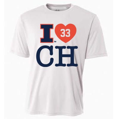 I Love 33 Ch Coleman Hawkin Cooling Performance Crew T-Shirt