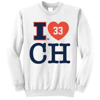 I Love 33 Ch Coleman Hawkin Sweatshirt