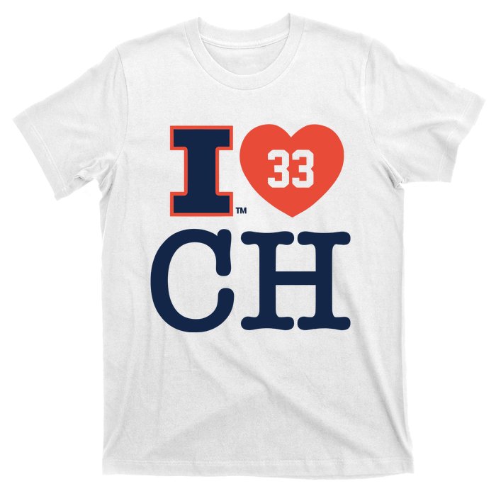 I Love 33 Ch Coleman Hawkin T-Shirt