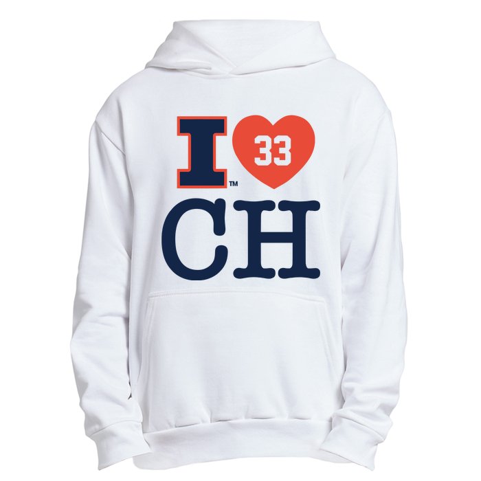 I Love 33 Ch Coleman Hawkin Urban Pullover Hoodie