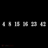 IM Lost 4 8 15 16 23 42 Numbers Simple Apron