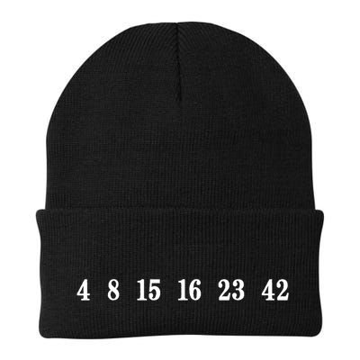 IM Lost 4 8 15 16 23 42 Numbers Simple Beanie