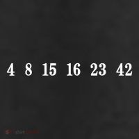 IM Lost 4 8 15 16 23 42 Numbers Simple 25L Jumbo Tote
