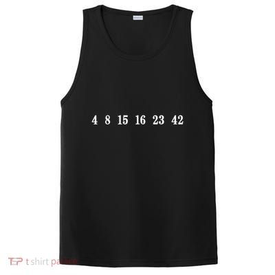IM Lost 4 8 15 16 23 42 Numbers Simple PosiCharge Competitor Tank