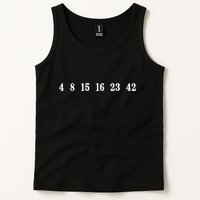 IM Lost 4 8 15 16 23 42 Numbers Simple Tank Top