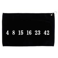 IM Lost 4 8 15 16 23 42 Numbers Simple Grommeted Golf Towel