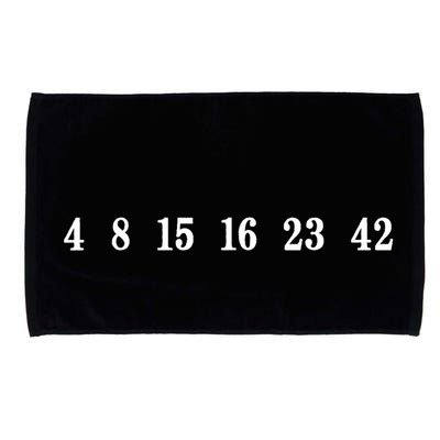 IM Lost 4 8 15 16 23 42 Numbers Simple Microfiber Hand Towel