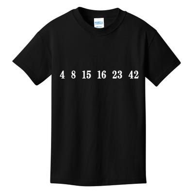 IM Lost 4 8 15 16 23 42 Numbers Simple Kids T-Shirt