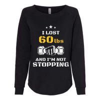 I Lost 60 Pounds Weight Loss Celebration Announcement Womens California Wash Sweatshirt