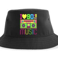 I Love 90s Music 1990s Style Hip Hop Outfit Vintage Nineties Sustainable Bucket Hat