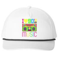 I Love 90s Music 1990s Style Hip Hop Outfit Vintage Nineties Snapback Five-Panel Rope Hat