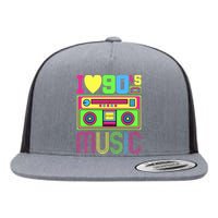 I Love 90s Music 1990s Style Hip Hop Outfit Vintage Nineties Flat Bill Trucker Hat