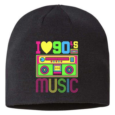 I Love 90s Music 1990s Style Hip Hop Outfit Vintage Nineties Sustainable Beanie