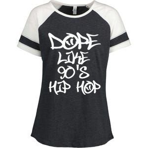 I Love 90S Hip Hop S Dope Like 90S Hip Hop Enza Ladies Jersey Colorblock Tee