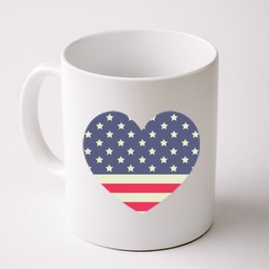 I Love America I Love Usa Heart Gift Coffee Mug